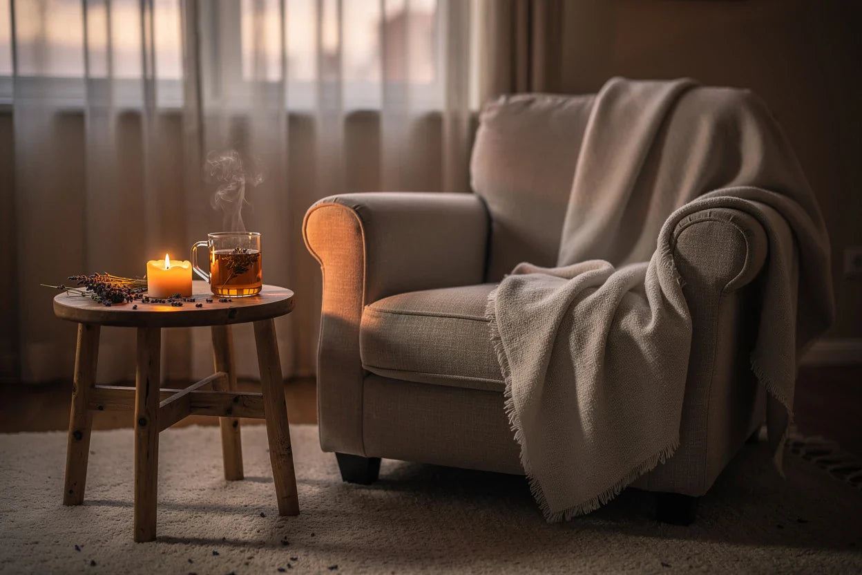 CBD in the evening: a 10-minute relaxation routine